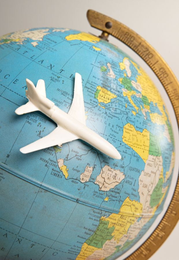 Imagen de fondo de mapamundi